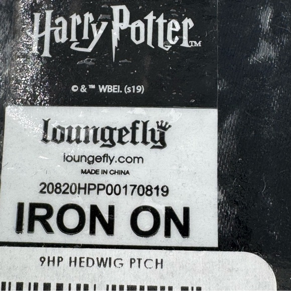 Loungefly Hedwig With Letter Iron On Patch Harry Potter Owl Hogwarts Snowy Owl - Picture 4 of 4